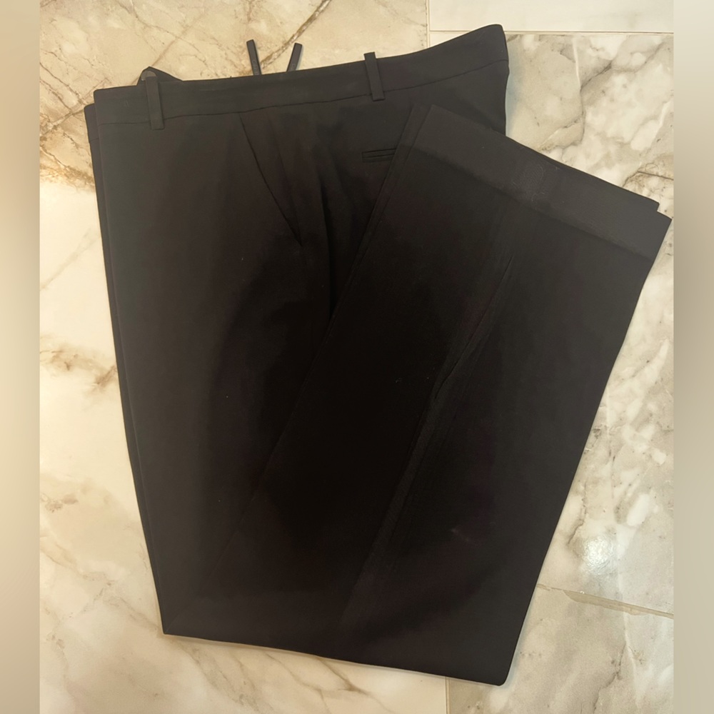 CALVIN KLEIN Trouser Work Pants - Black Size 14